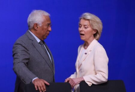 Фон дер Лајен и Кошта во Кијив