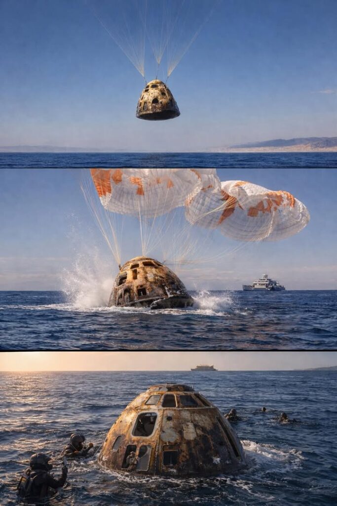 Сан Диего: НАСА го врати Орион дома